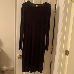 Old navy basic midi length dress